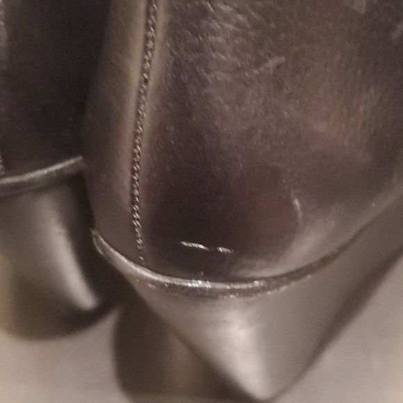 COLE HAAN Balthasar Chukka Leather Wedge Ankle Boots - Size 8 1/2 - Picture 9 of 11